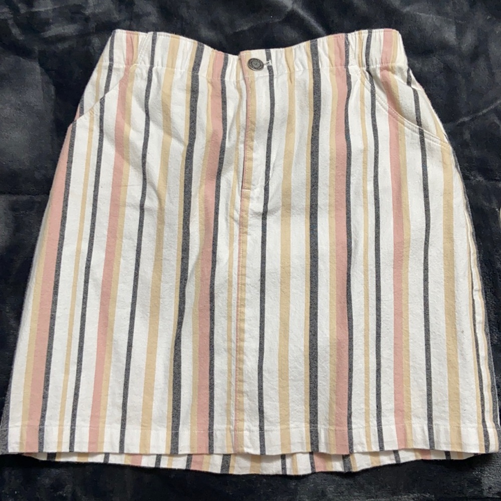 Ultra high rise Cotton skirt